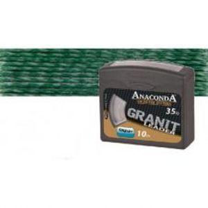 Saenger Anaconda šnúra  Granit 10 m Green-Nosnosť 25 lb / Návin 10 m / Farba GREEN