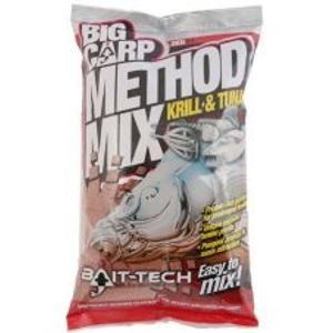 Bait-Tech krmítková zmes big carp method mix krill & tuna 2 kg 