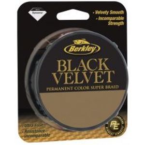 Berkley Spletaná šnúra Black Velvet-Priemer 0,14mm / Nosnosť 15,9kg / Návin 1 m