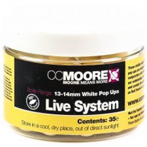 CC Moore Plávajúce Boilie Live System Biele 13-14 mm 35 ks