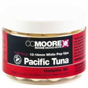 CC Moore Plávajúce Boilie Pacific Tuna biele 13 x14mm 35ks