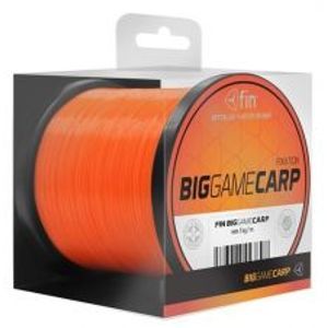 Fin Vlasec Big Game Carp Fluo Orange-Priemer 0,30 mm / Nosnosť 13,2 lb / Návin 5000 m