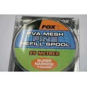 Fox Náhradná PVA sieťka Wide Refill Spool  Fine Mesh 25 m 35 mm