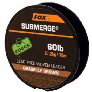 Fox Submerge Lead Free Leader Brown 10 m-Priemer 30 lb / Nosnosť 13,6 kg