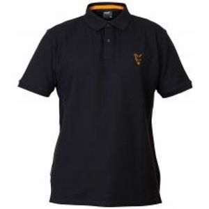 Fox Tričko Collection Black Orange Polo Shirt-Veľkosť S