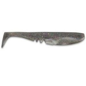 Saenger Iron Claw Gumová Nástraha Racker Shad Motoroil Multiglitter Pearl-Dĺžka 10,5 cm
