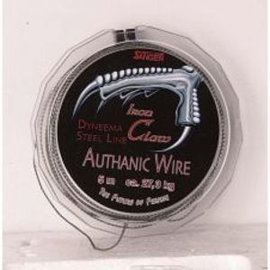 Saenger Iron Claw náväzcová šnúra Authanic Wire 10 m Grey-Priemer 0,45 mm / Nosnosť 17kg