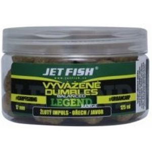 Jet Fish Vyvážené Dumbles Legend Range 125 ml 12 mm-žltý impuls orech javor