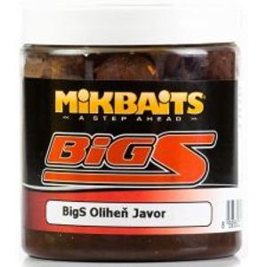 Mikbaits Boilies v Dipe Big S Oliheň Javor 250 ml-16mm 