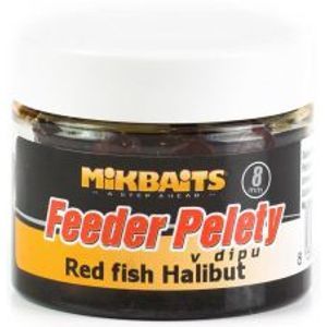 Mikbaits Pelety Feeder V Dipe 50 ml-red fish halibut