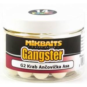 Mikbaits Plávajúce Boilies Gangster 150 ml-g7 master krill 14 mm