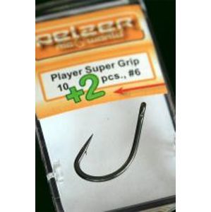 Pelzer Háčik  Player Super Grip Carp Hook 12ks-Veľkosť 6