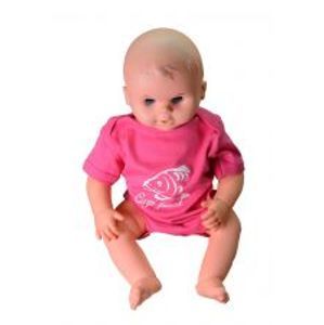 R-SPEKT Baby body Carp friend pink-Veľkosť 6-12 mes.