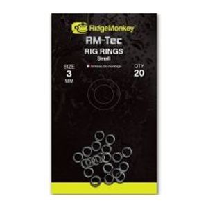 RidgeMonkey Krúžky Rig Rings-3 mm