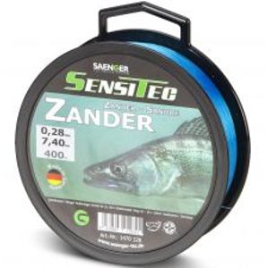 Saenger Vlasec Zander 400 m Modrá-Priemer 0,30 mm