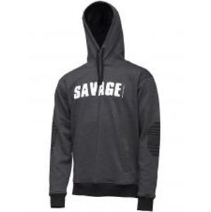 Savage Gear Mikina Logo Hoodie-Veľkosť XXL