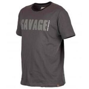 Savage Gear Triko Simply Savage Tee Grey-Veľkosť M