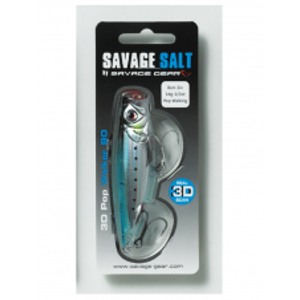 Savage Gear Wobler 3D Minnow Pop Blue Sardine-4,3 cm 4 g