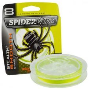 Spiderwire Splietaná Šnúra Stealth Smooth 8 150 m Žltá-Priemer 0,06 mm / Nosnosť 6,6 kg