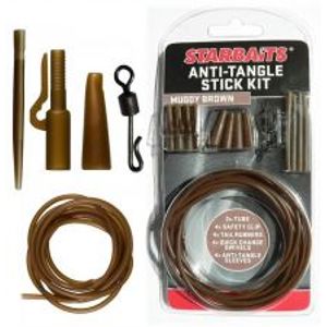 Starbaits Montáž Anti Tangle Stick Kit-Hnedá