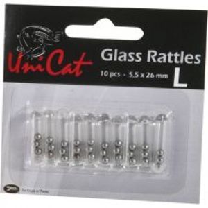 Saenger Uni Cat Hrkálky Glass Rattles Large 10 ks